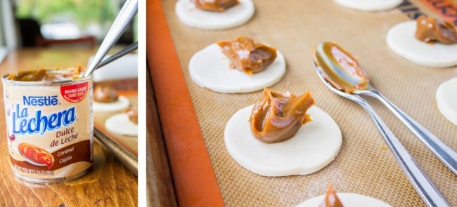 Cranberry Dulce de Leche Hand Pies from The Food Charlatan