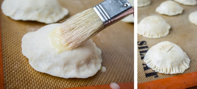 Cranberry Dulce de Leche Hand Pies from The Food Charlatan