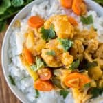 6 Ingredient One Pot Vegetable Curry from The Food Charlatan
