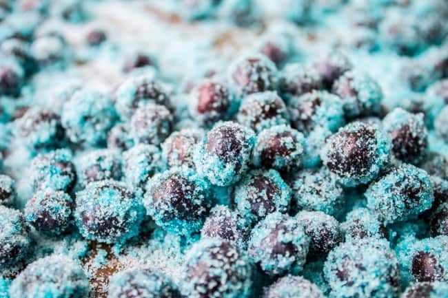 Frozen Blueberry Candy