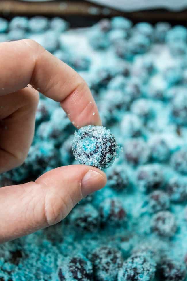 Frozen Bluerries - Candy Treat