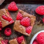 Nutella Fudge with Raspberries from The Food Charlatan