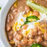 Traditional Tejano Beans from The Food Charlatan
