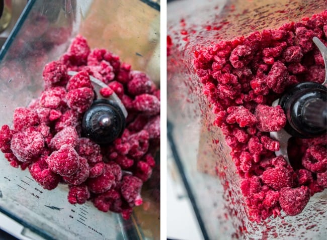 Raspberry Sweet Rolls with Coconut Cream Cheese Frosting from The Food Charlatan