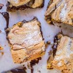 Ganache-Stuffed Peanut Butter Bars from The Food Charlatan