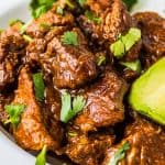 Traditional Tejano Carne Guisada from The Food Charlatan