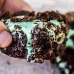 Thin Mint Marshmallow Brownies from The Food Charlatan