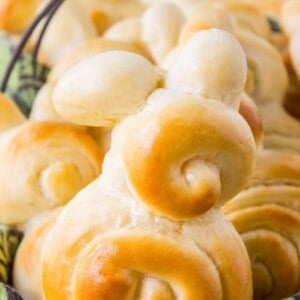 Easter Bunny Dinner Rolls (Lion House Rolls) from The Food Charlatan