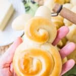 Easter Bunny Dinner Rolls (Lion House Rolls) from The Food Charlatan
