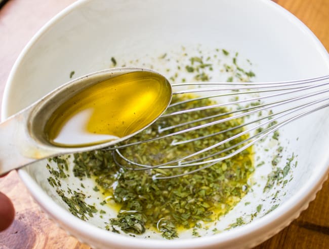Lemon Asparagus with Pistachios from The Food Charlatan