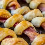 Puffy Bacon Twists (with BBQ Ranch Sauce) from The Food Charlatan