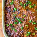 Bacon Baked Beans from The Food Charlatan