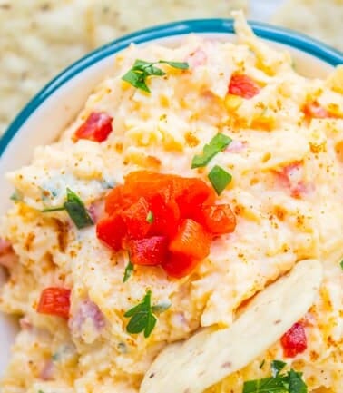 Pimiento Cheese Dip from The Food Charlatan
