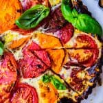 Tomato Tart with Blue Cheese from The Food Charlatan