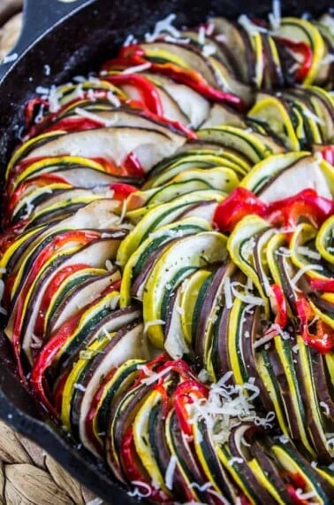 Roasted Garlic Ratatouille from The Food Charlatan