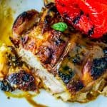 Slow Grilled Mustard Chicken from The Food Charlatan