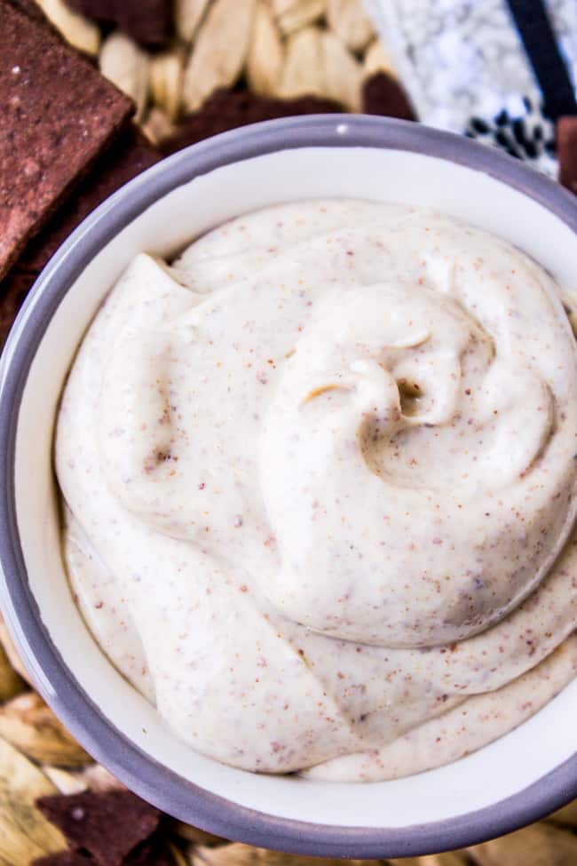 2-Ingredient Sugar-Free Fruit Dip from The Food Charlatan