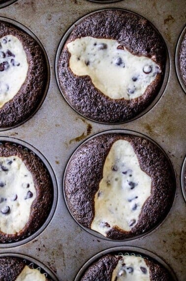 Cream Cheese Chocolate Cupcakes from The Food Charlatan