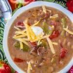 Cowboy Pinto Bean Soup from The Food Charlatan