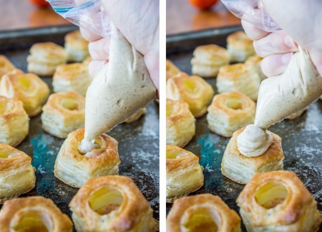 Cream Cheese Pumpkin Puffs from The Food Charlatan