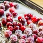 The Easiest Sugared Cranberries Ever from The Food Charlatan