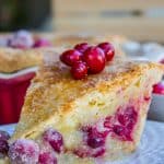 Cranberry Custard Pie from The Food Charlatan