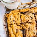 Pumpkin Cream Cheese Swirl Brownies from The Food Charlatan