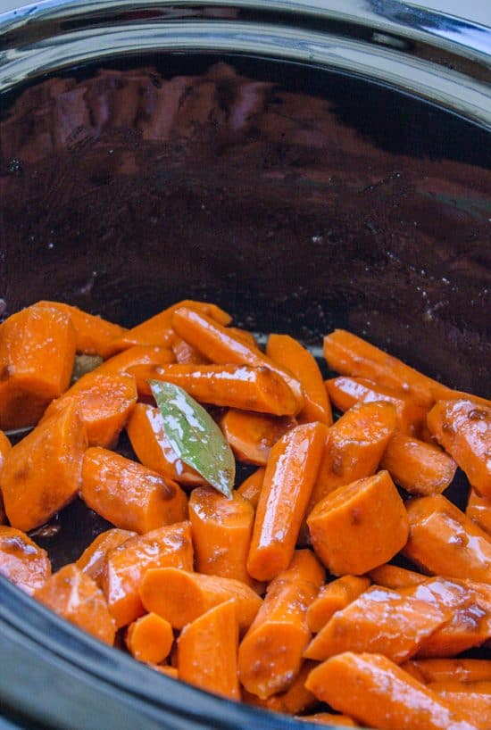 Slow Cooker Brown Butter Carrots from The Food Charlatan