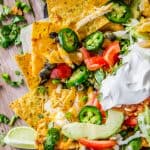 Easy Rotisserie Chicken Nachos from The Food Charlatan