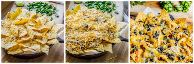 Easy Rotisserie Chicken Nachos from The Food Charlatan