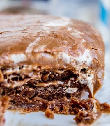 Mississippi mud cake.