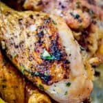Lemon Tarragon Grilled Chicken from The Food Charlatan