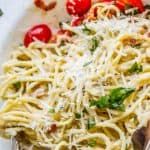 Creamy Caulifredo Sauce (Cauliflower Alfredo Sauce) from The Food Charlatan