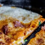 10 Minute Enchilada Quesadillas from The Food Charlatan