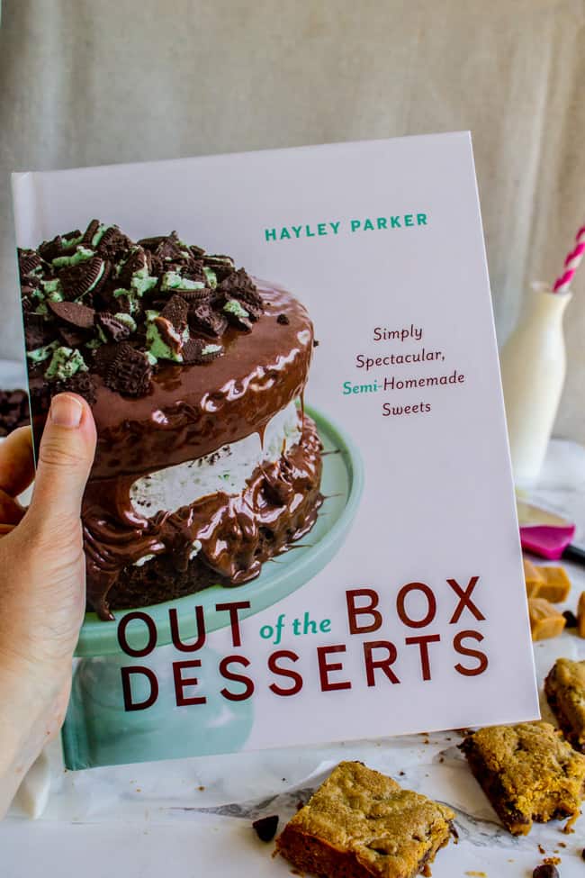out of the box desserts cookbook.