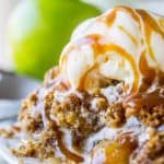 Apple Crisp, with a Ridiculous Amount of Streusel from The Food Charlatan