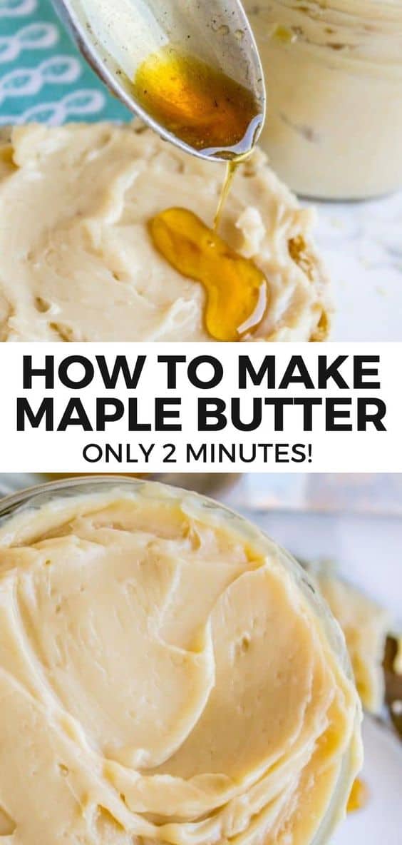 Easy 2-Minute Maple Butter Recipe