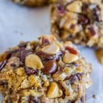 Skinny Texas Cowboy Cookies from The Food Charlatan