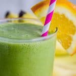 Green Orange Julius Smoothie from The Food Charlatan