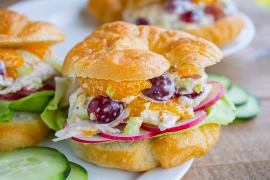 Chicken Salad with Mandarin Oranges from The Food Charlatan