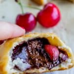 Chocolate Cherry Hand Pies from The Food Charlatan