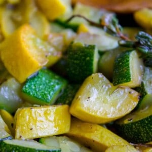10 Minute Sautéed Zucchini and Squash Side Dish from The Food Charlatan