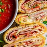 Classic Stromboli Recipe (Easy Dinner or Quick Appetizer!) from The Food Charlatan