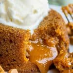 Pumpkin Butterscotch Molten Lava Cakes from The Food Charlatan