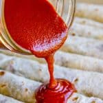 Killer Red Enchilada Sauce That’s Done in 10 Minutes from The Food Charlatan