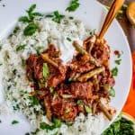 Braised Beef and Green Bean Stew (Lebanese Lubee) from The Food Charlatan