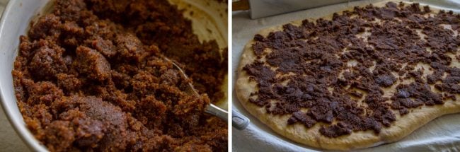 cinnamon roll filling.
