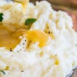 Aunt Shirley's Famous Creamy Mashed Potatoes from The Food Charlatan