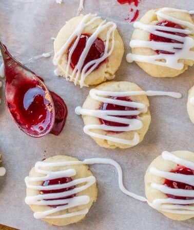 thumb print cookies