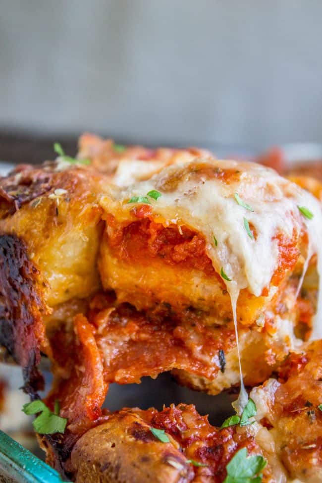 easy pizza casserole recipe